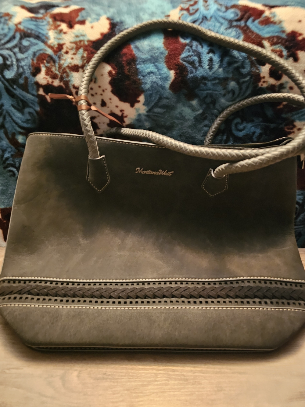Montana West  Braided Tote Bag